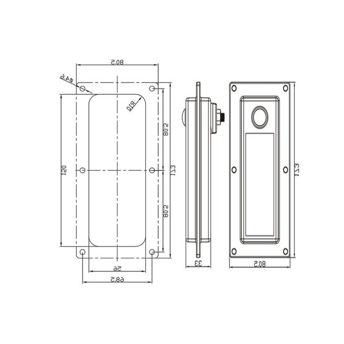 Strip type cable threading board, kit (including CM module), KML 10/7, 100701